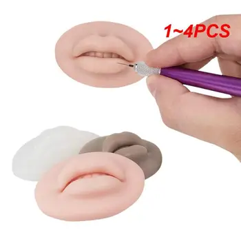 1~4PCS סיוע תרגול איפור לוח סיליקון הפנים עין קעקוע איפור לשימוש חוזר בובת כרית ביונית העור לפצות אימון