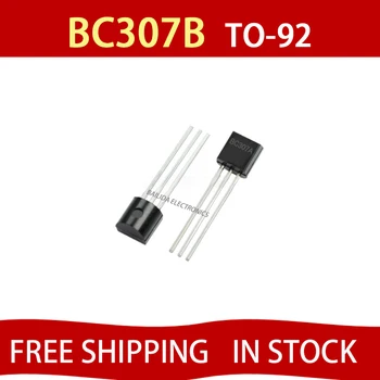 50Pcs BC307B BC307-B BC307 307 ל-92 PNP 100MA 45 חד-דרך טרנזיסטור מוצר סיטונאי רשימת תפוצה משלוח חינם