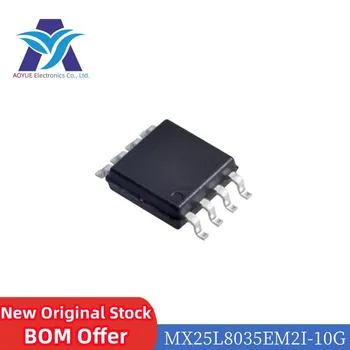 5pcs/lot MX25L8035EM2I-10G או פלאש סדרתי SPI 3.3 V 8M-bit 8M/4M/2M x 1/2-bit/4-bit 8-Pin סופ זיכרון שבב ic סדרה BOM מציעים
