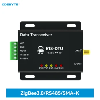 CC2530 Zigbee 3.0 נתונים אלחוטית שידור תחנת RS485 20dBm CDEBYTE E18-סטו(Z20-485) DC8 ~ 28V Zigbee נתונים המשדר.