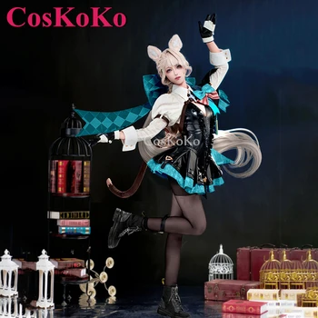 CosKoKo לינט Cosplay המשחק Genshin השפעה תחפושת קוסם אלגנטי מתוק לחימה אחידה מסיבת ליל כל הקדושים משחק תפקידים בגדים