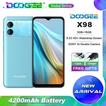 DOOGEE X98 אנדרואיד 12 טלפון 6.52