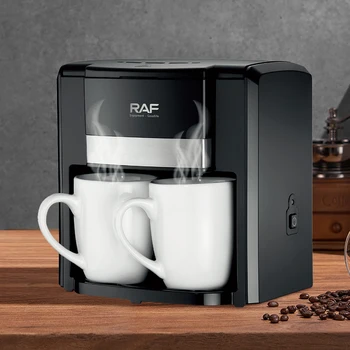 multifunc מכונת קפה 420ML קטנות מכונת קפה משק בית כפול, כוס קפה אוטומטית, מכונת קפה חשמליות לטחון