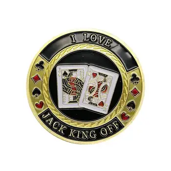 אני אוהבת את ג 'ק קינג מחוץ צ' יפס קלף J K ההנצחה אוסף מטבעות הזיכרון מזכרות, פריטי אספנות מטבעות