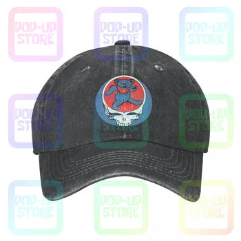 גרייטפול דד לגנוב את הדוב רוק N רול הלהקה שטף ג ' ינס כובע בייסבול משאית כובעים מגניבים באיכות גבוהה