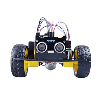 המכונית חכם רובוט תכנות ערכת DIY אלקטרוני ערכת רכב חכם רובוט ערכת תכנות ללמוד תכנות קיט