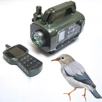 חיצונית אלקטרונית חיה פיתיון המכשיר עם אור ירוק ציפור קול המתקשר ברווז Caling נגן Mp3 שלט רחוק ציוץ הציפורים המכשיר