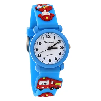 ילד חמוד בנות שעונים לילדים מתנות ילדים לצפות בילד הקטן השעון סיליקון קוורץ כבאי ספורט שעוני ילדים, שעוני ילדים