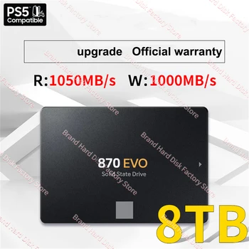 מקורי 870 QVO SATA SSD 1TB 2TB 4TB ssd דיסק קשיח 6 Gb/s, SATA 3 2.5