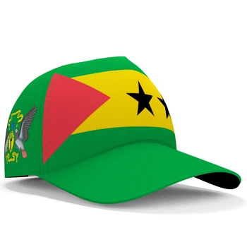 סאו טומה E Principe כובעי בייסבול חינם 3d בהתאמה אישית שם הלוגו של הקבוצה St כובעים Stp המדינה נסיעות פורטוגזית האומה דגלים כיסוי ראש