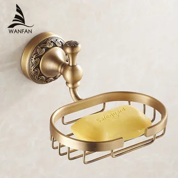 סבון כלים מודרניים ברונזה עתיקים לסיים נחושת דקורטיביים סבון סל סבון כלים קריסטל מחזיק סבון אביזרי אמבטיה 3706