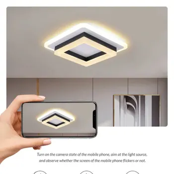 פשוט הנורדית המודרנית אור תקרת LED מנורת הסלון למסדרון, מרפסת במלתחה תאורה פנימית בבית מסדרון פנימי במעבר