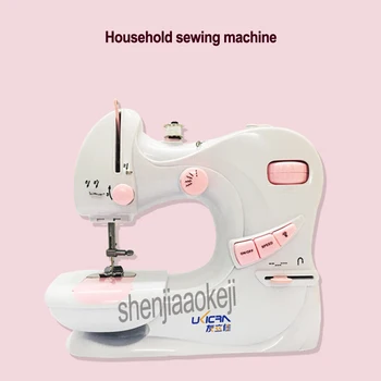 קטנות מכונת תפירה בבית מיני מכונת תפירה חשמלית clotheseating עבה לתפור מכשיר multi-פונקציה מכונות תפירה 220v 6w 1pc