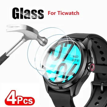 שעון חכם זכוכית מחוסמת עבור Ticwatch Pro 5 מגן מסך עבור Ticwatch 3 Ultra GPS, 4G השעון זכוכית מגן סרט אבזר